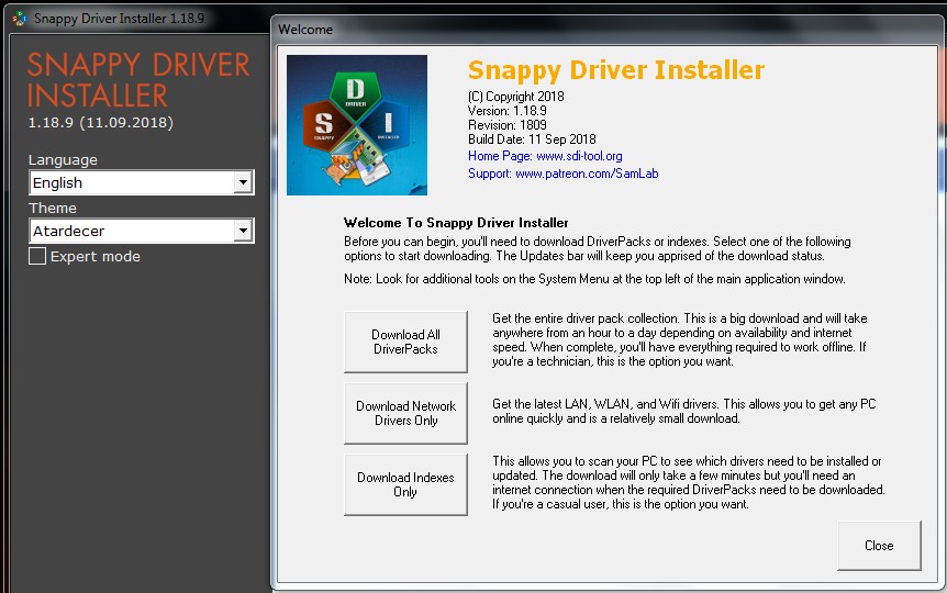 atheros driver installation program download windows 7